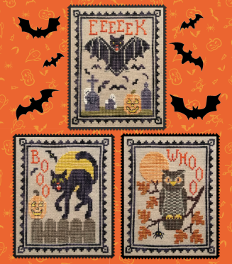 #198 Halloween Critters Trio